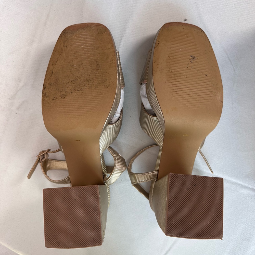 MATISSE Gold Robin Heels - Picture 10 of 12